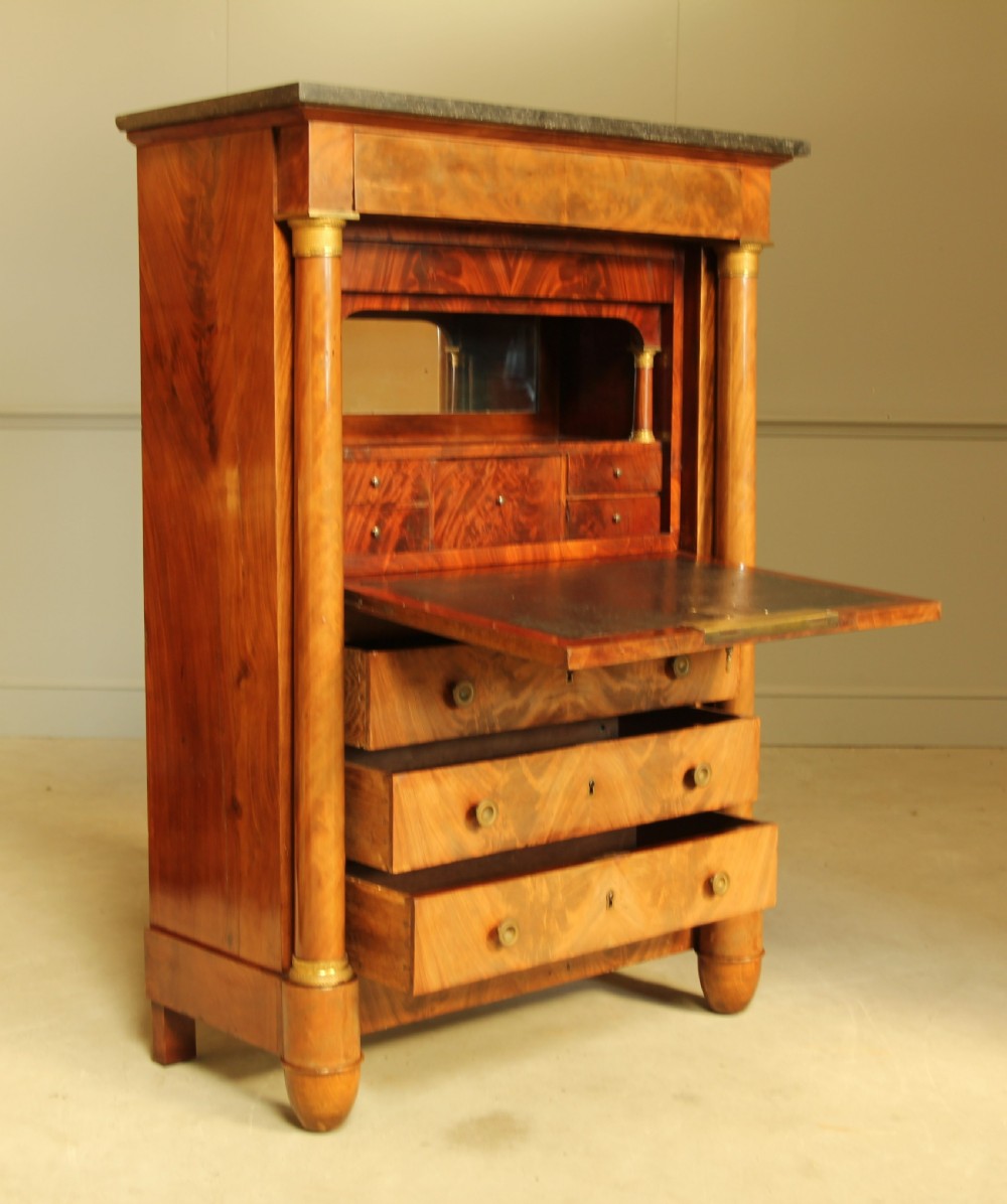AN EARLY FRENCH MAHOGANY ESCRITOIRE View V