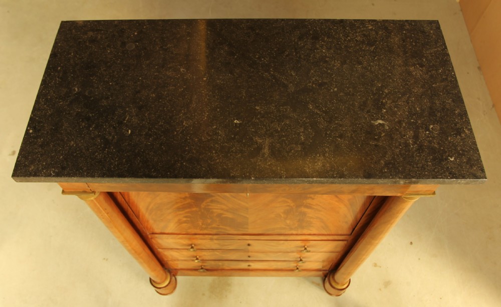AN EARLY FRENCH MAHOGANY ESCRITOIRE View VIII