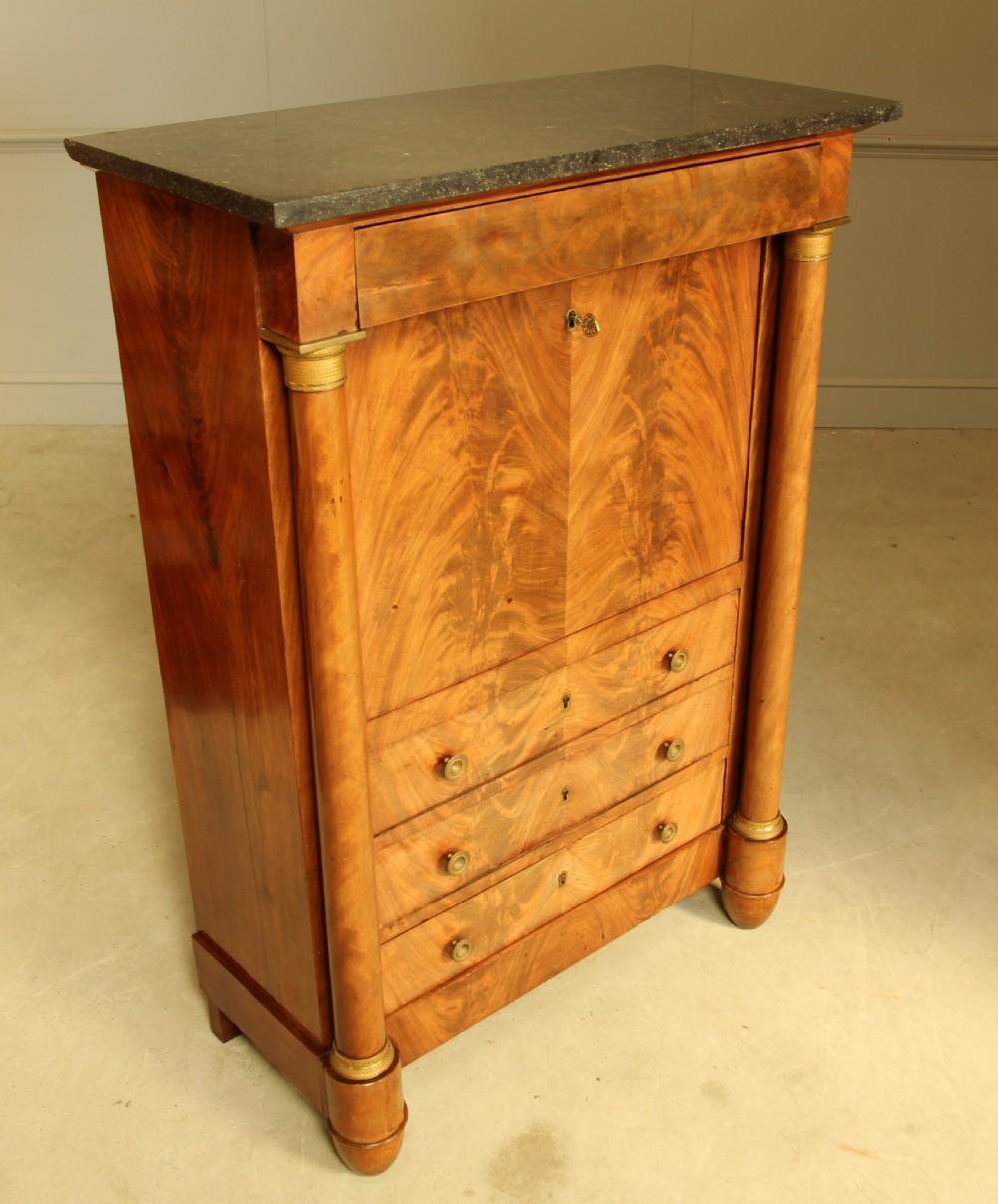 AN EARLY FRENCH MAHOGANY ESCRITOIRE View IX