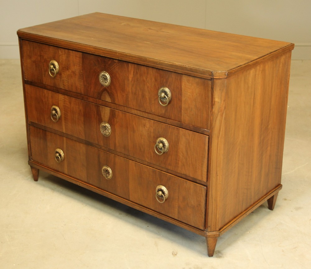 A 19th century walnut chest of drawers View IV