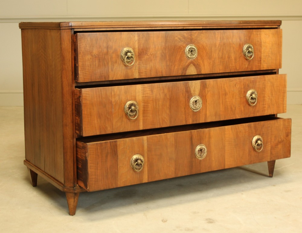 A 19th century walnut chest of drawers View VII