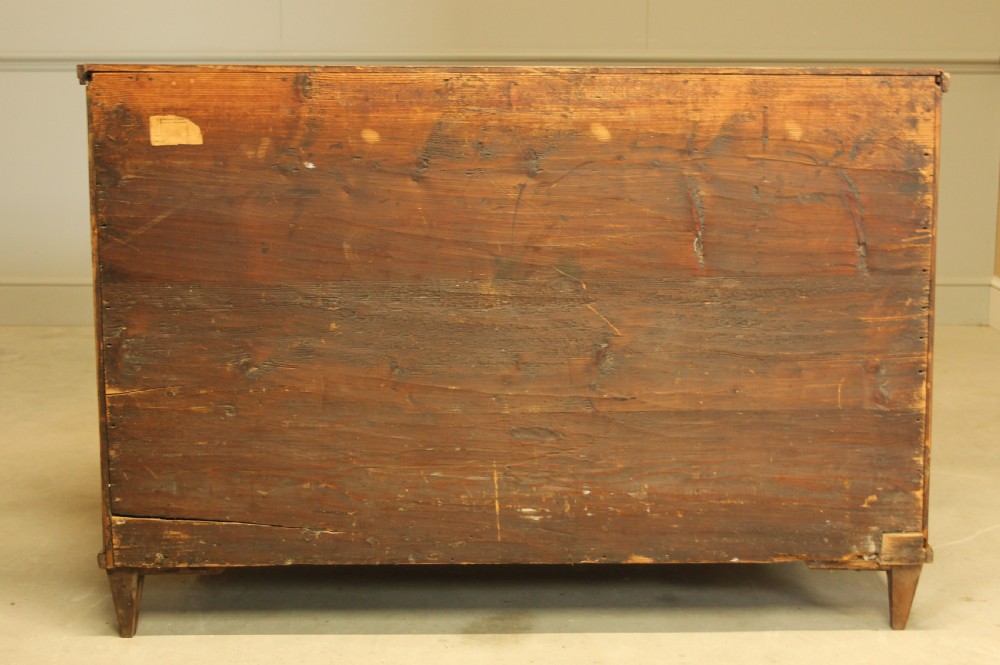 A 19th century walnut chest of drawers View X