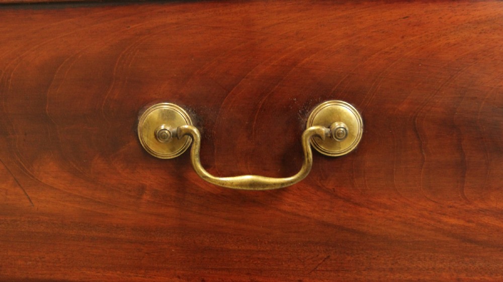 A REGENCY MAHOGANY TALL BOY. View IX