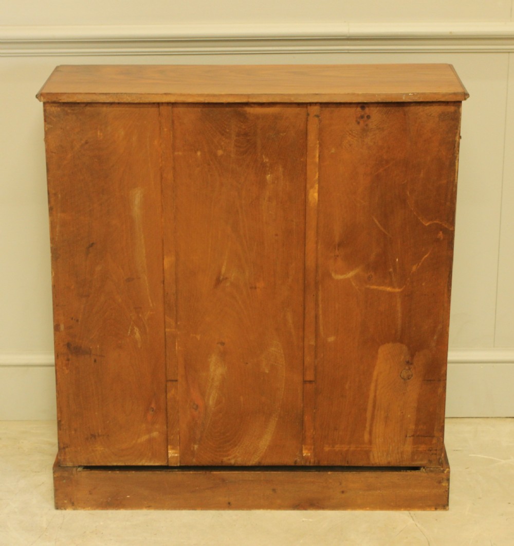 A VICTORIAN ROSEWOOD INLAID PIER CABINET. View X