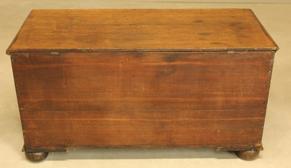 Antique OAK Mule chest / 18th century coffer / Blanket chest View XI
