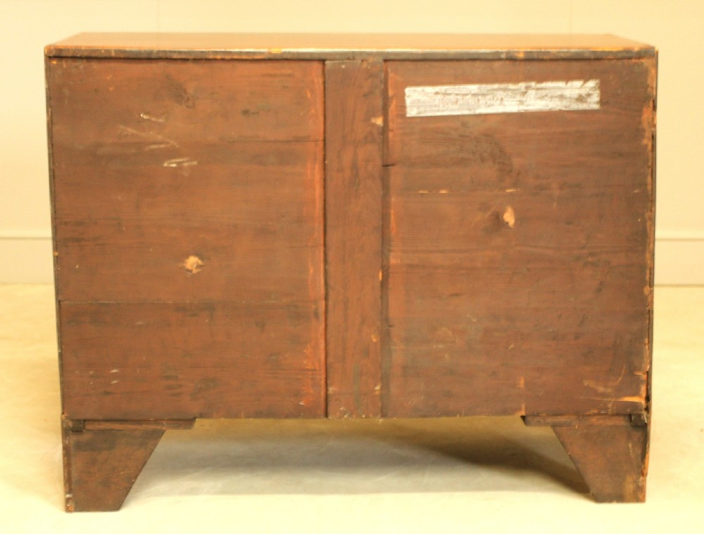 Antique mahogany Georgian chest of drawers View IX