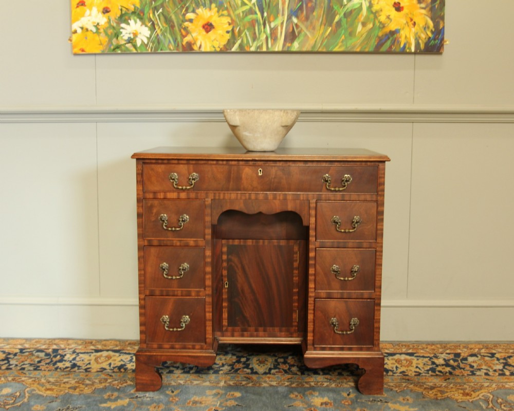 An early 20th century mahogany writing desk.