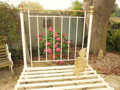 fig 1. Victorian Brass Bed