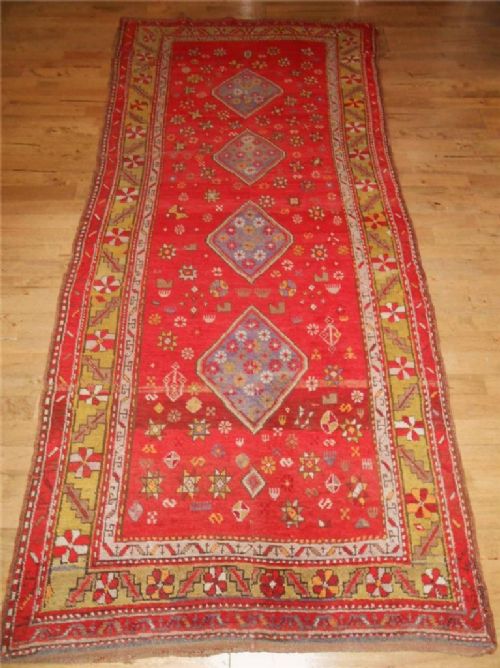 Kurdish Runner Rug Carpet 243cm by 110cm