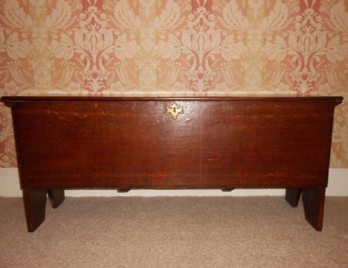 Late 18th Century Solid Oak Coffer / Sword Chest