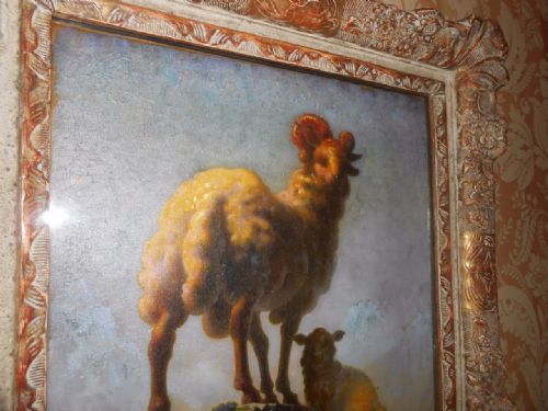 fig 4. Orlando Greenwood RBA, The Tup, Oil on Canvas
