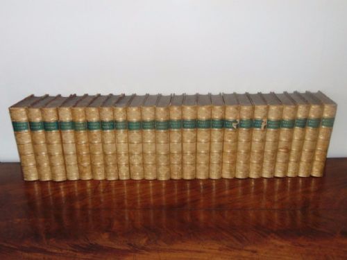 The Works of Sir Walter Scott 23 Leather Bound Volumes