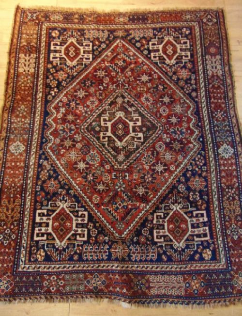 Antique Persian Kashgai Rug / Carpet