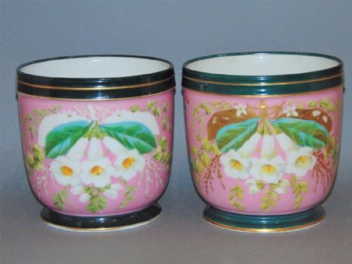 Attractive Pair of 19th Century French Cache Pots / Jardinieres