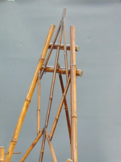 fig 1. Victorian Bamboo Artists Easel