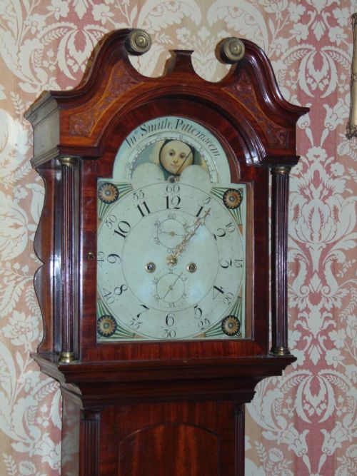 fig 1. Early 19th Century Quality Longcase Clock, John Smith Pittenweem