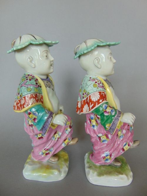 fig 1. Rare Samson Famille Rose Enamel Dancing Boys