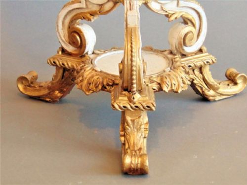 fig 2. Elegant French Rococo Circular Pedestal Table
