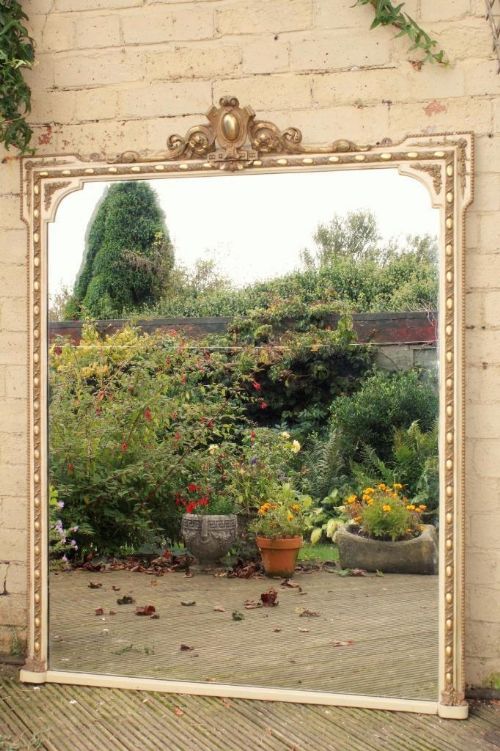 Elegant Victorian Overmantel Mirror