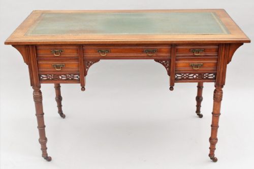 fig 1. Pretty Aesthetic Walnut Desk by Edwards & Roberts