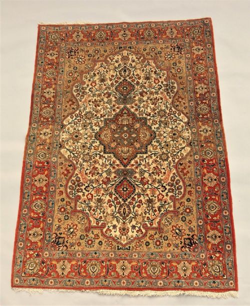 Antique Ghom Carpet