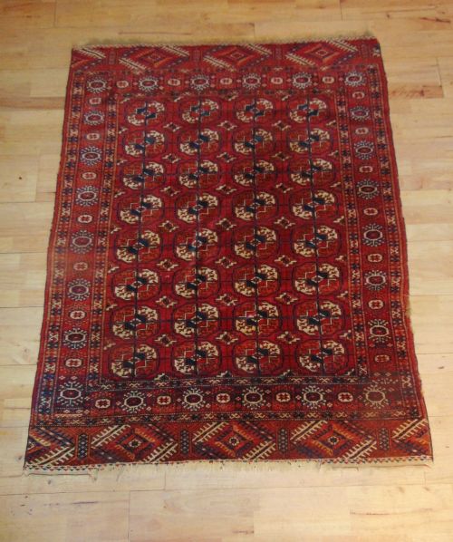 Antique Tekke Turkoman Rug Carpet