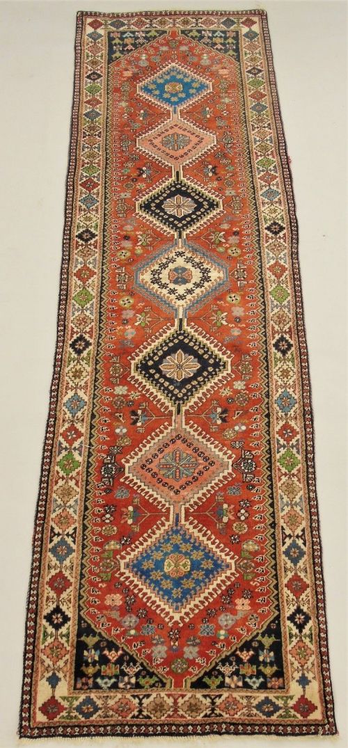 Antique Yalameh Runner Carpet