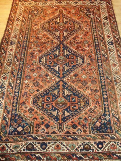 Antique Kashgai Carpet / Rug