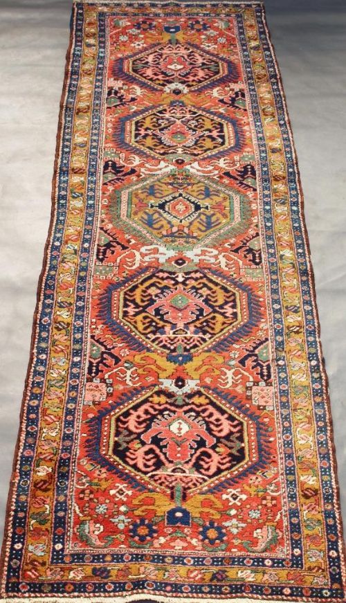 Antique Heriz Carpet Runner