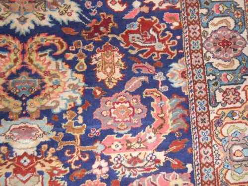 fig 1. Antique Persian Herati Rug