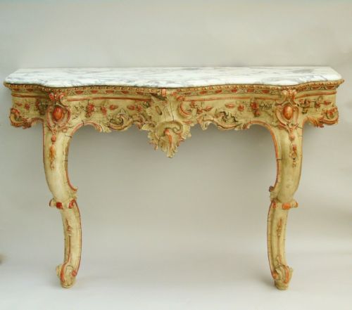 Magnificent 19th Century Italian Console Table
