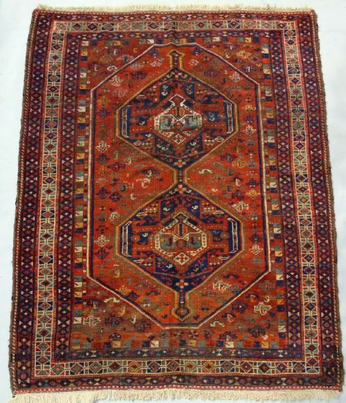 Antique Khamseh Carpet/ Rug