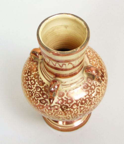 fig 1. Hispano Moresque Lustre Vase 18th Century
