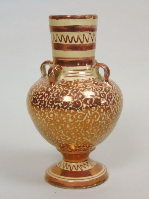 fig 2. Hispano Moresque Lustre Vase 18th Century