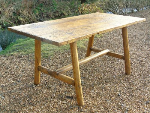 Antique Farmhouse Rustic / Industrial Table