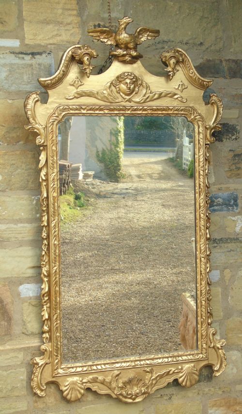 19th Century George III Style Gilt Mirror