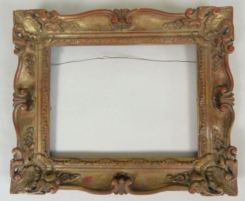 Good Gilt Swept Picture Frame Circa 1920