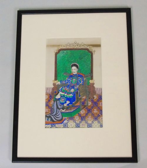 fig 1. Exceptional Set of Chinese Pith Paintings