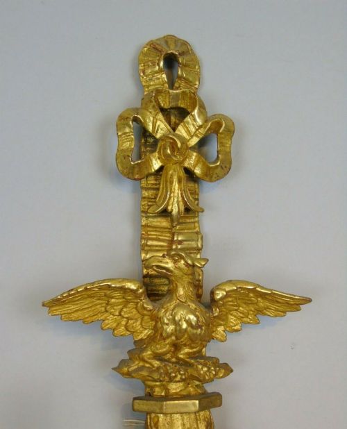 fig 2. Good Pair of Regency Giltwood Eagle Wall Lights