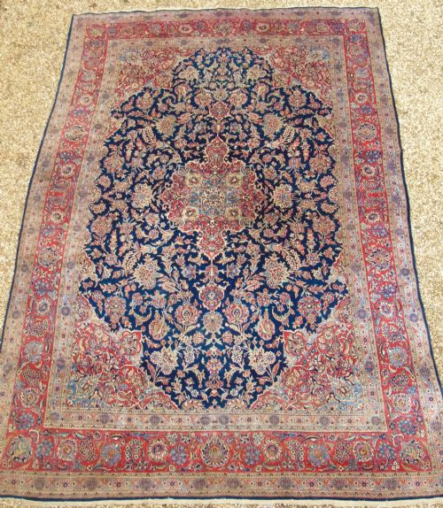 Fine Antique Kashan Carpet 380 X 267