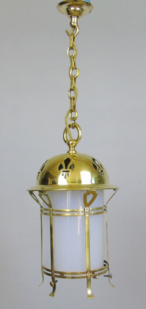 Arts and Crafts Hanging Lantern Ceiling Light