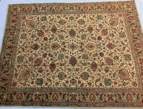 Good Room Size Tabriz Carpet 373 X 288