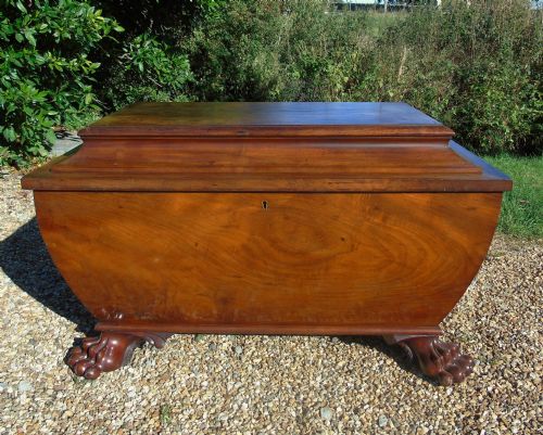 fig 1. Regency Mahogany Cellarette by Robsons of Newcastle