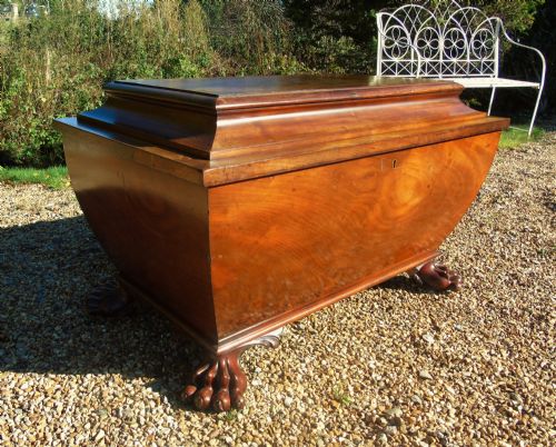 Regency Mahogany Cellarette by Robsons of Newcastle