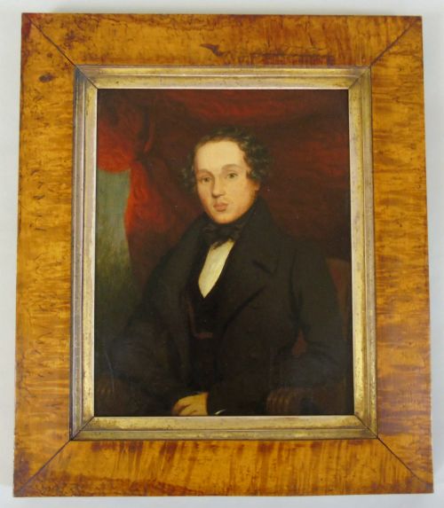 Regency Oil Painting Portrait of a Gentleman