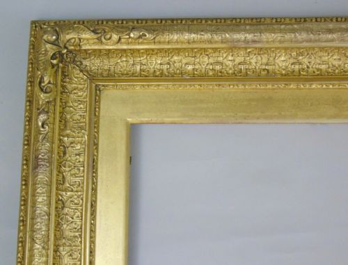 fig 1. Large Victorian Good Quality Gilt Frame
