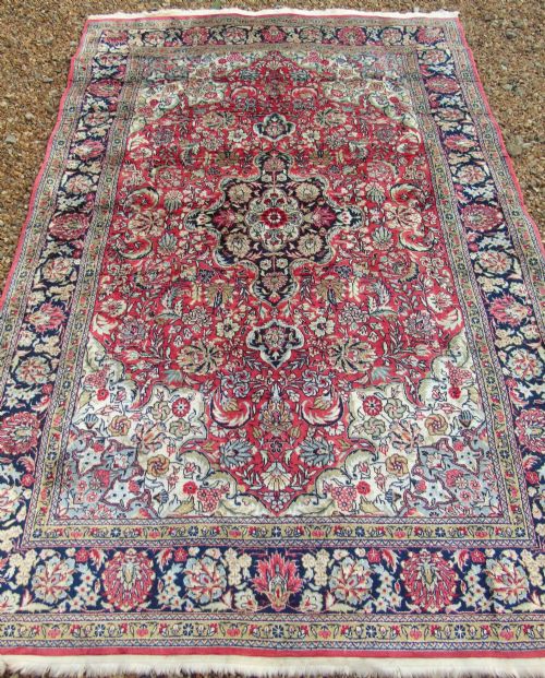 Antique Fine Silk Carpet