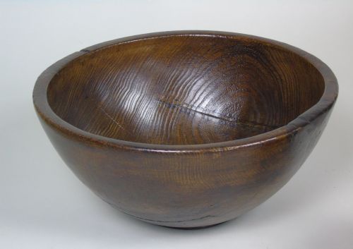 Antique Elm Dairy Bowl