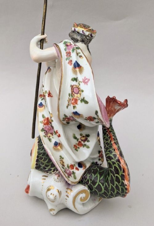 fig 3. Derby Porcelain Figure of Neptune circa 1780
