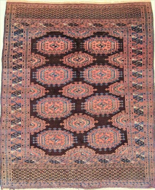 Antique Saryk Carpet / Rug